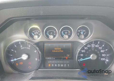 2015 Ford F-250 Lariat из США, поврежденный, VIN 1FT7W2BT5FED37775